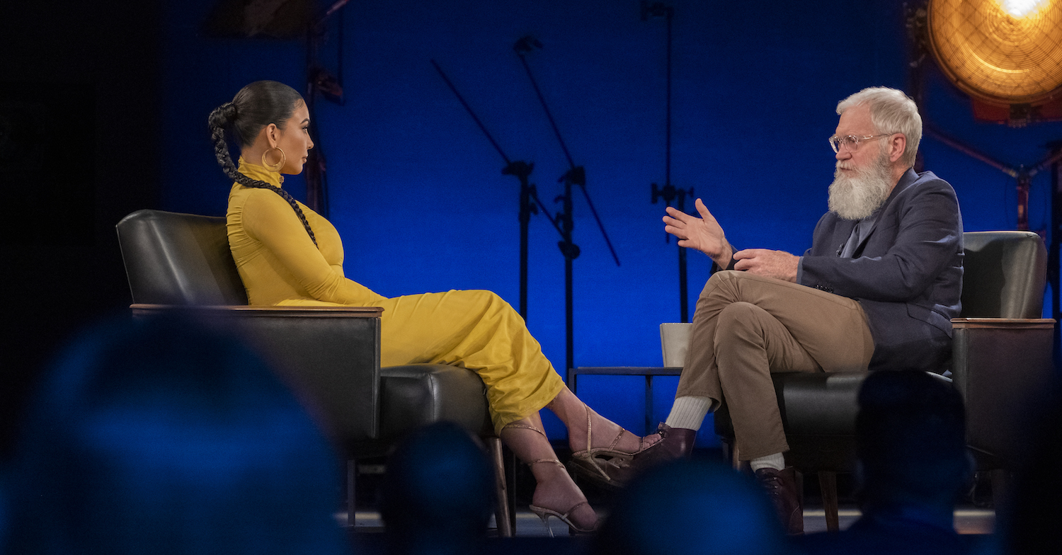 Kim Kardashian interviewed by David Letterman
