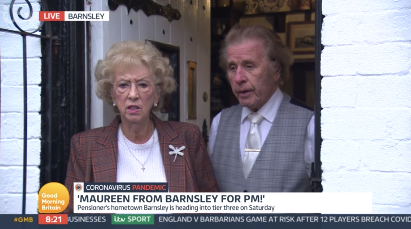 Maureen Eames divided viewers on GMB