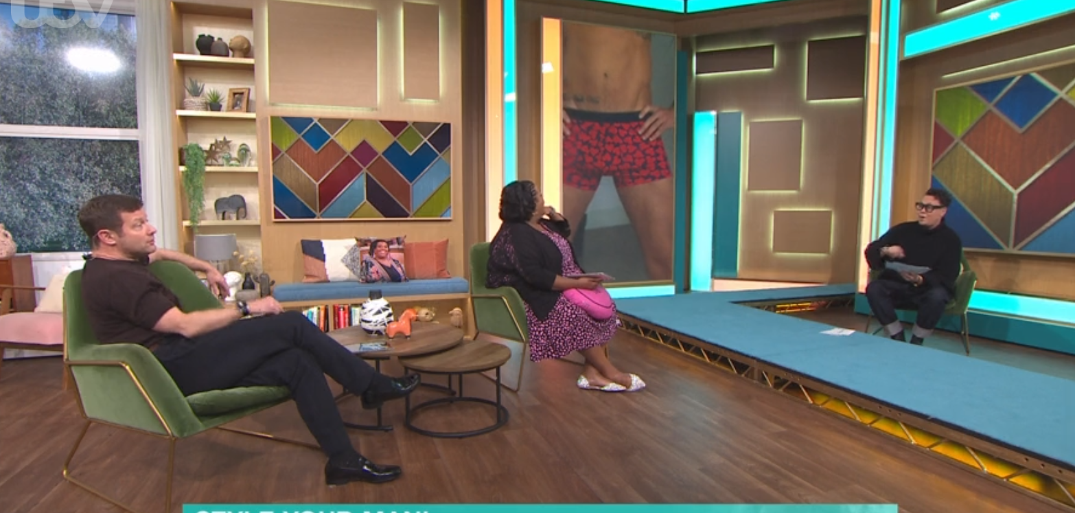 Dermot O'Leary and Alison Hammond host fashion segment on This Morning