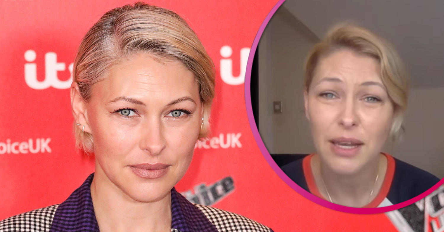 Emma Willis on GMB speaking about her son