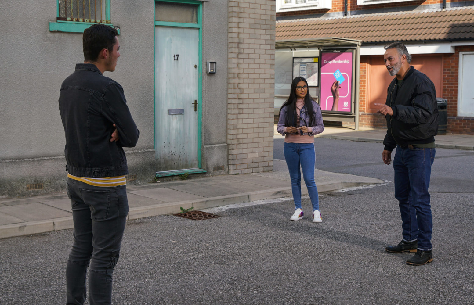 Dev confronts Corey in Coronation Street
