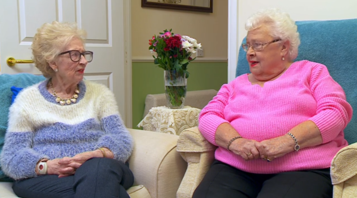 Gogglebox stars Mary and Marina