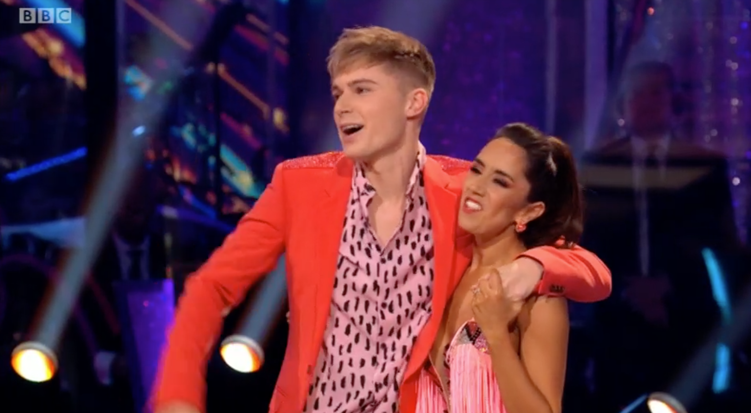 HRVY and Strictly Come Dancing partner Janette