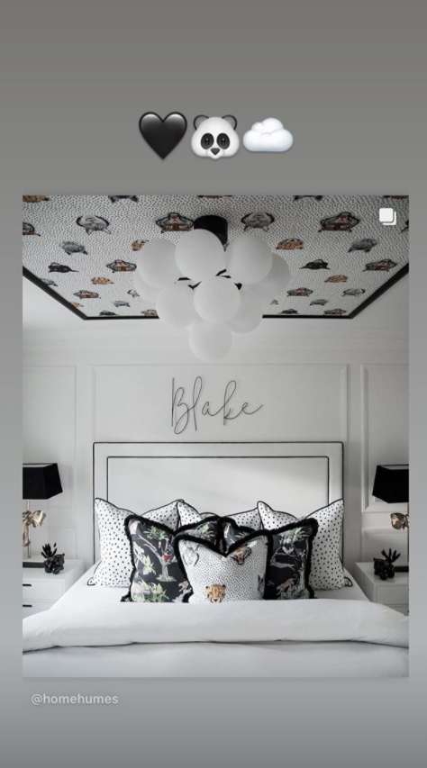 Rochelle Humes unveiling her new nursery