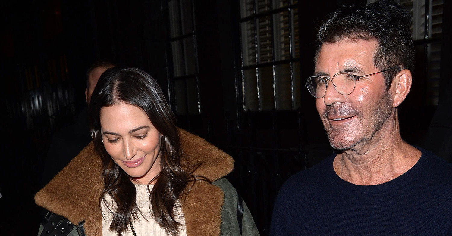 simon cowell with lauren silverman