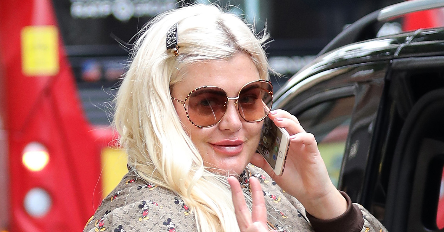 gemma collins shows off weight loss