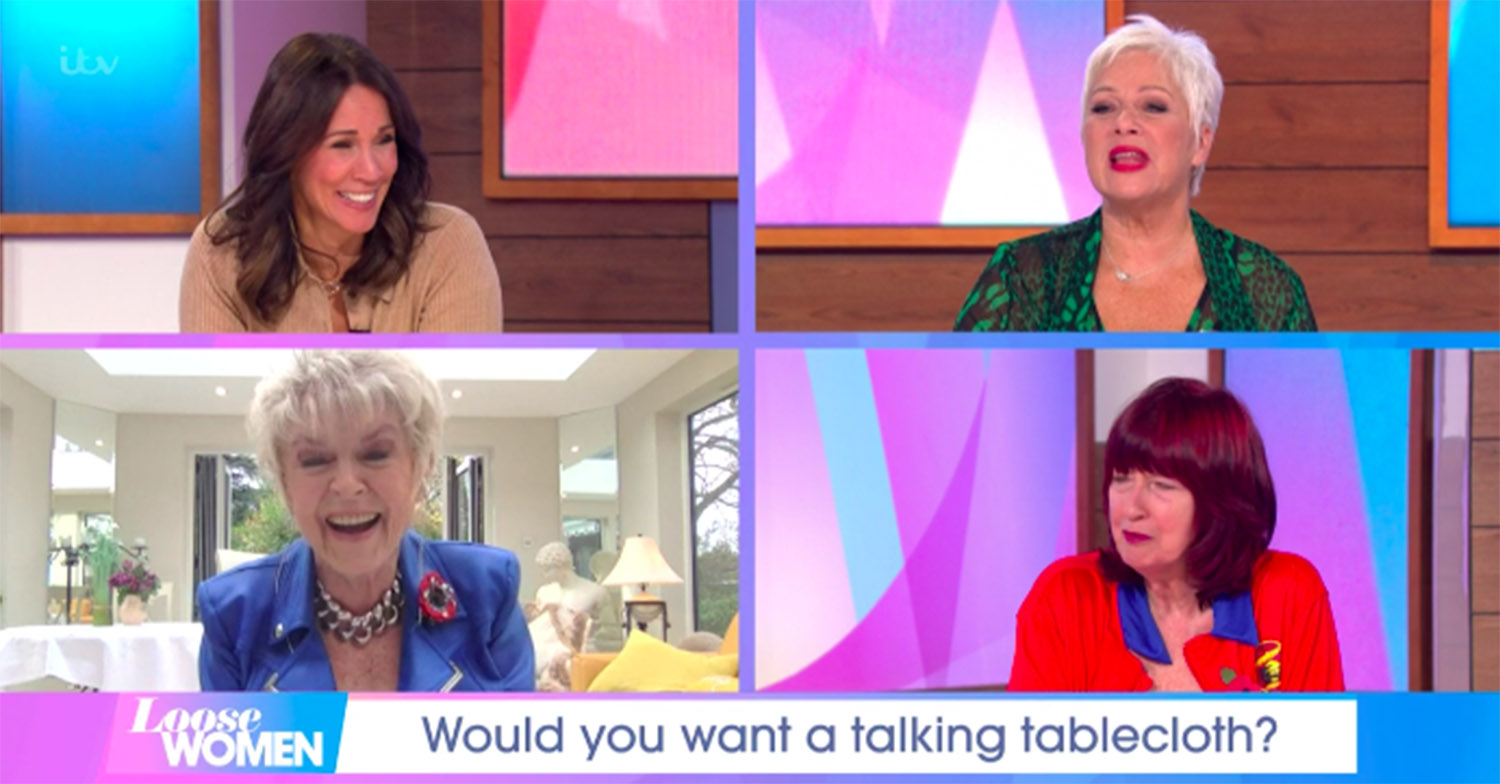 janet street-porter swimsuit on loose women