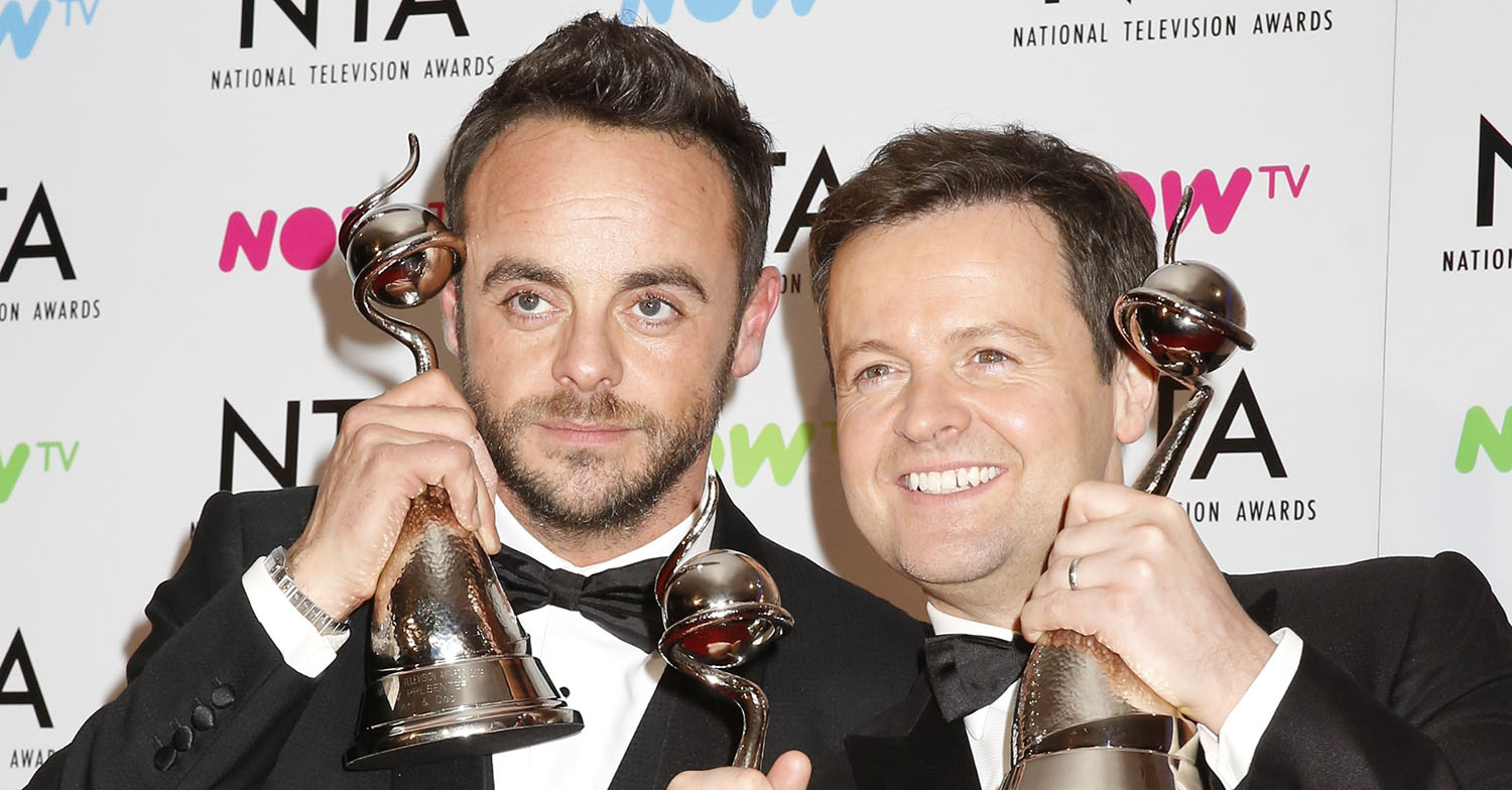 ant and dec with awards