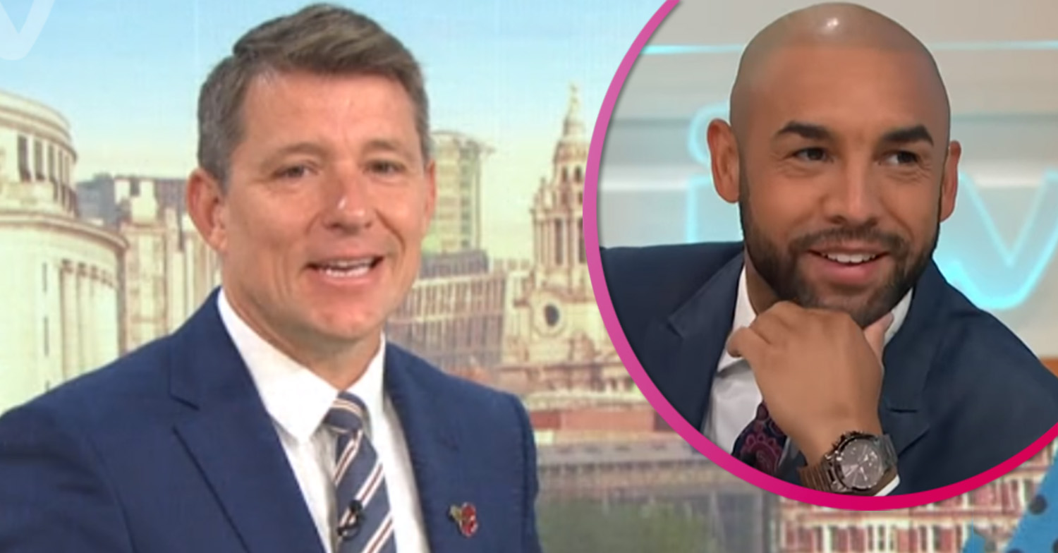 Ben Shephard fills in for Alex Beresford on GMB