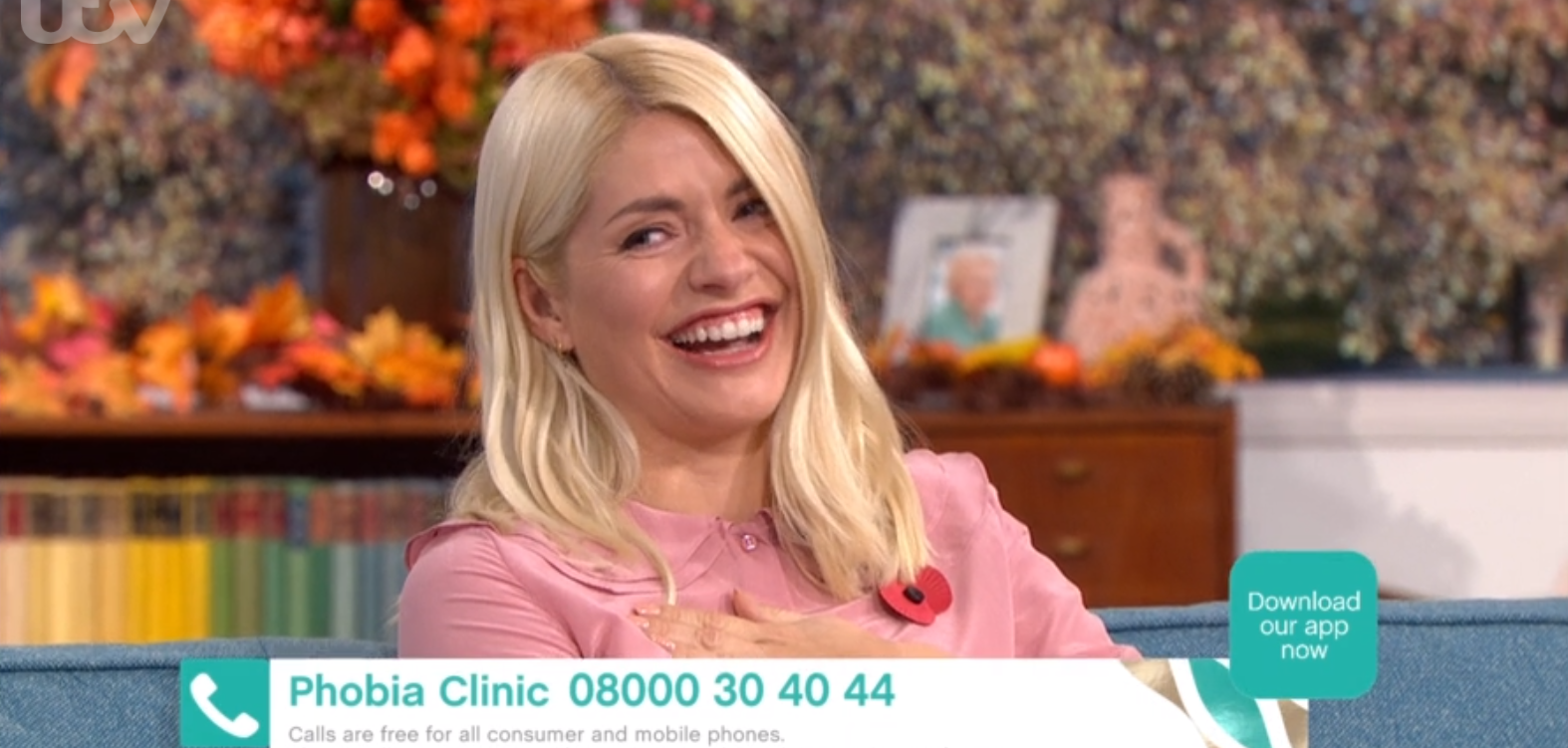 Holly Willoughby on This Morning