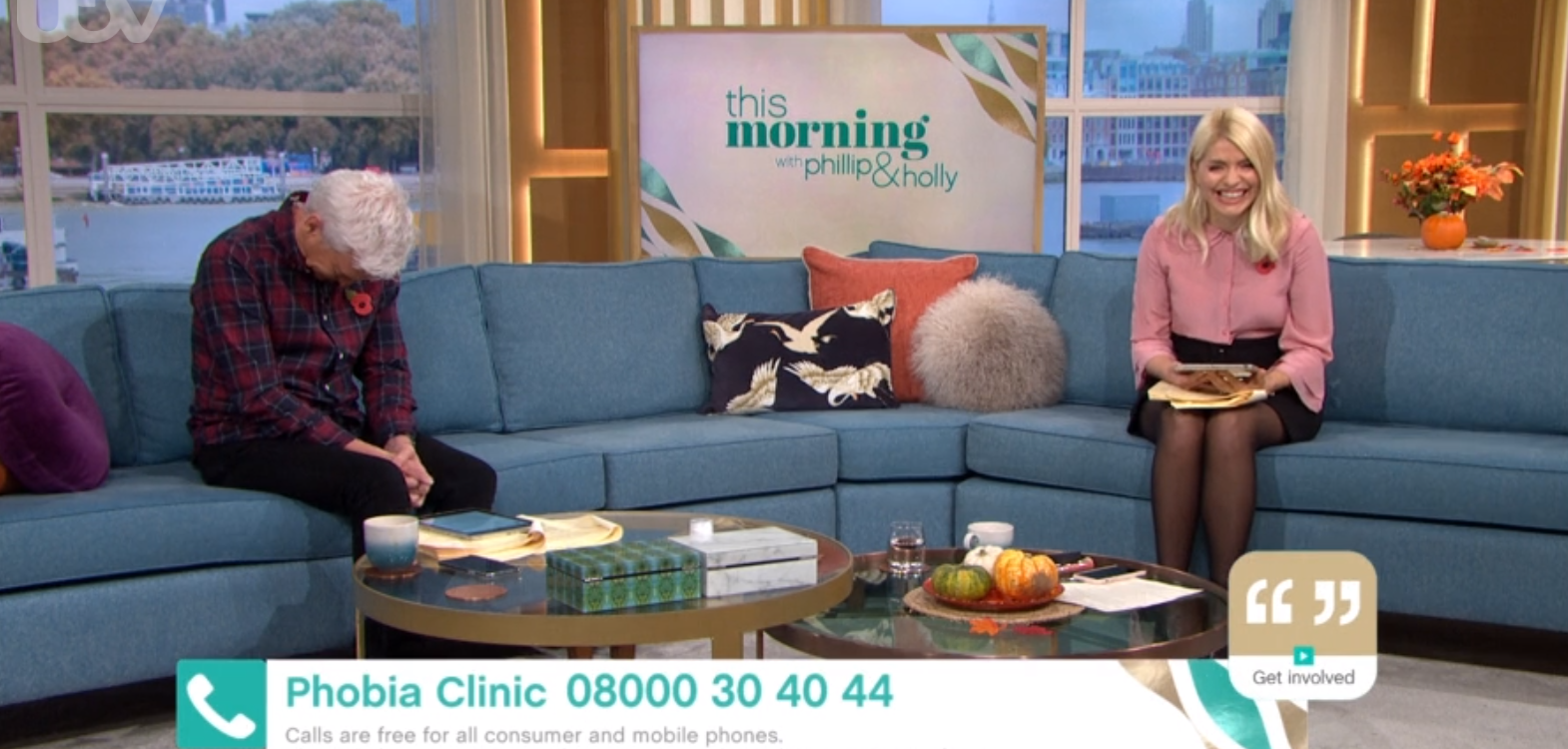 Phillip Schofield and Holly Willoughby on This Morning