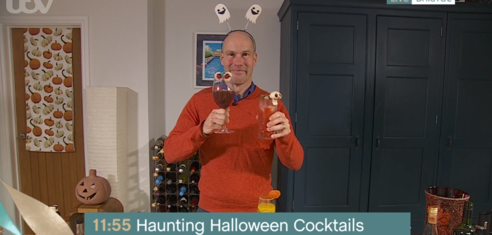 This Morning cocktail maker Andy