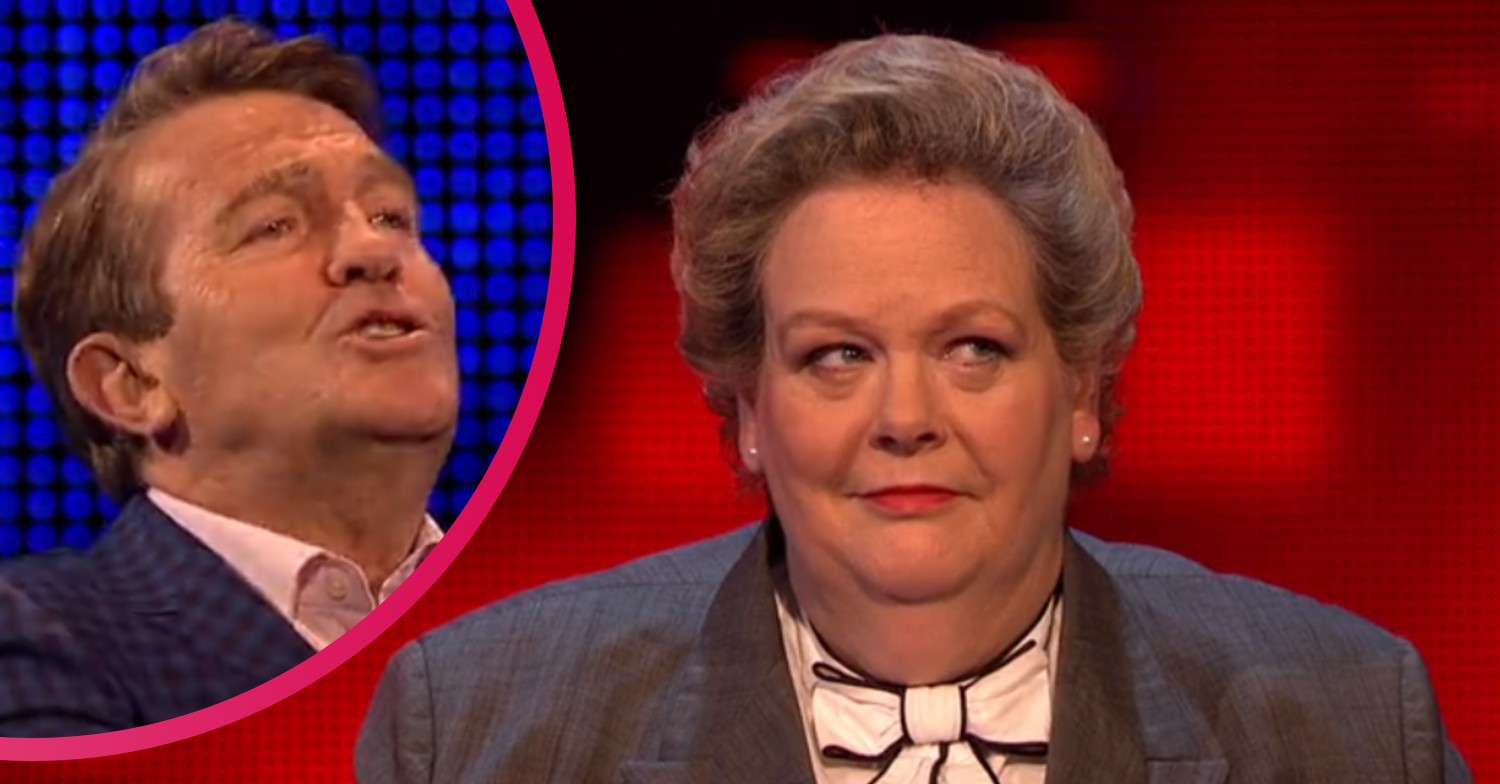 Anne Hegerty and Bradley Walsh on The Chase