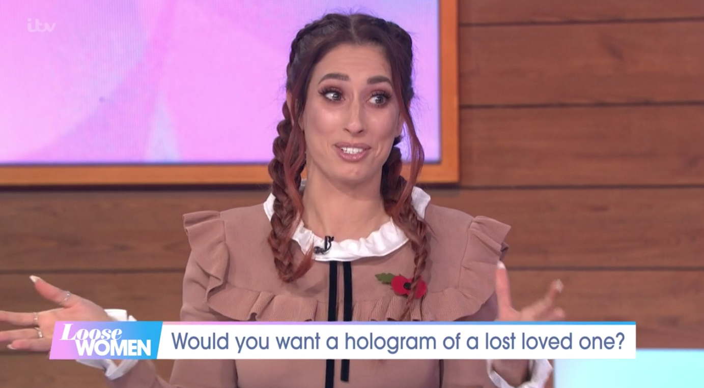 Stacey Solomon says Joe Swash struggles with grief