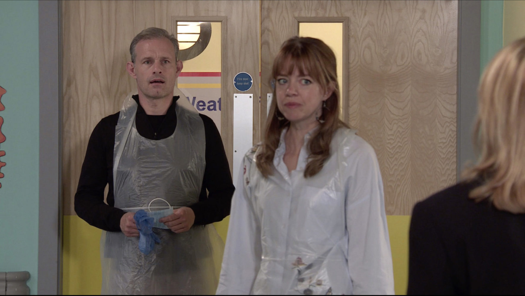 When Leanne arrives at the hospital, she's furious to find Nick there in Coronation Street