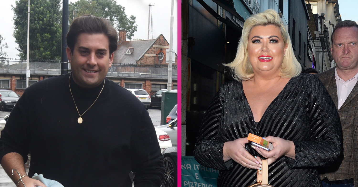 Gemma Collins and James Argent