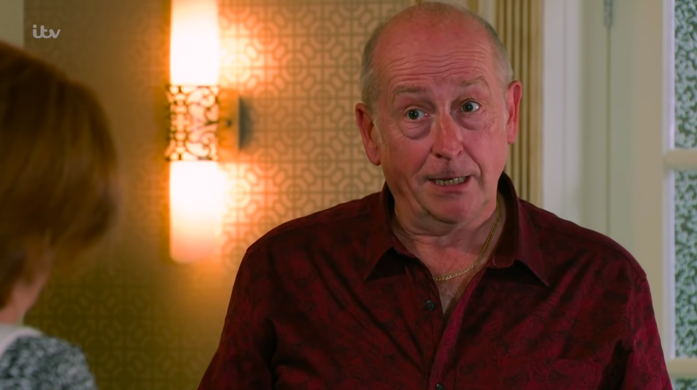 geoff metcalfe coronation street new girlfriend