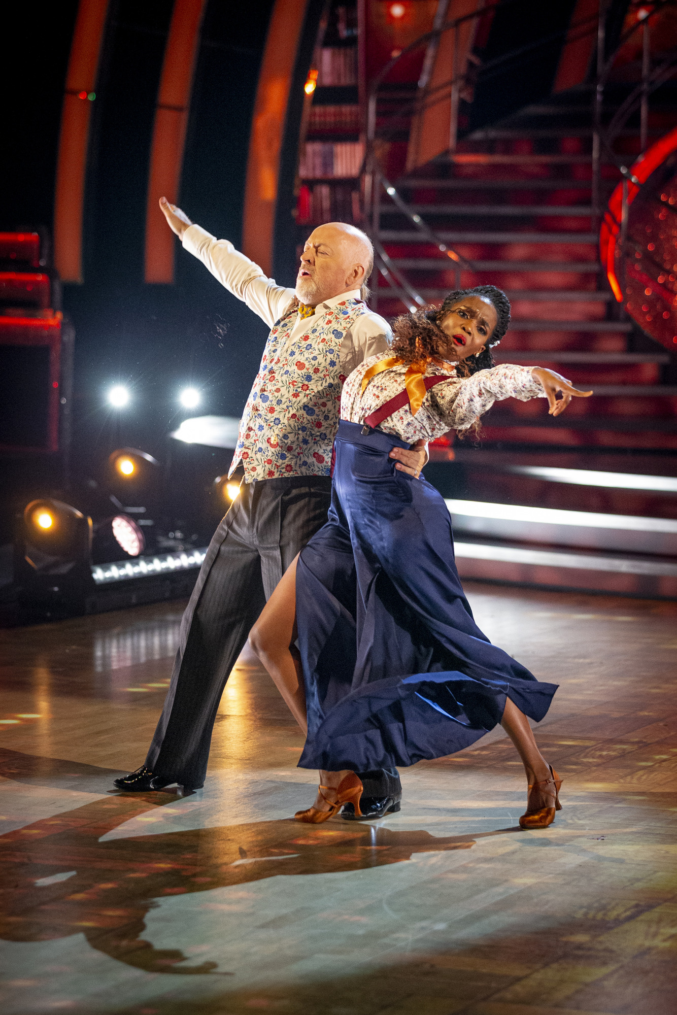 Bill and Oti dancing on Strictly