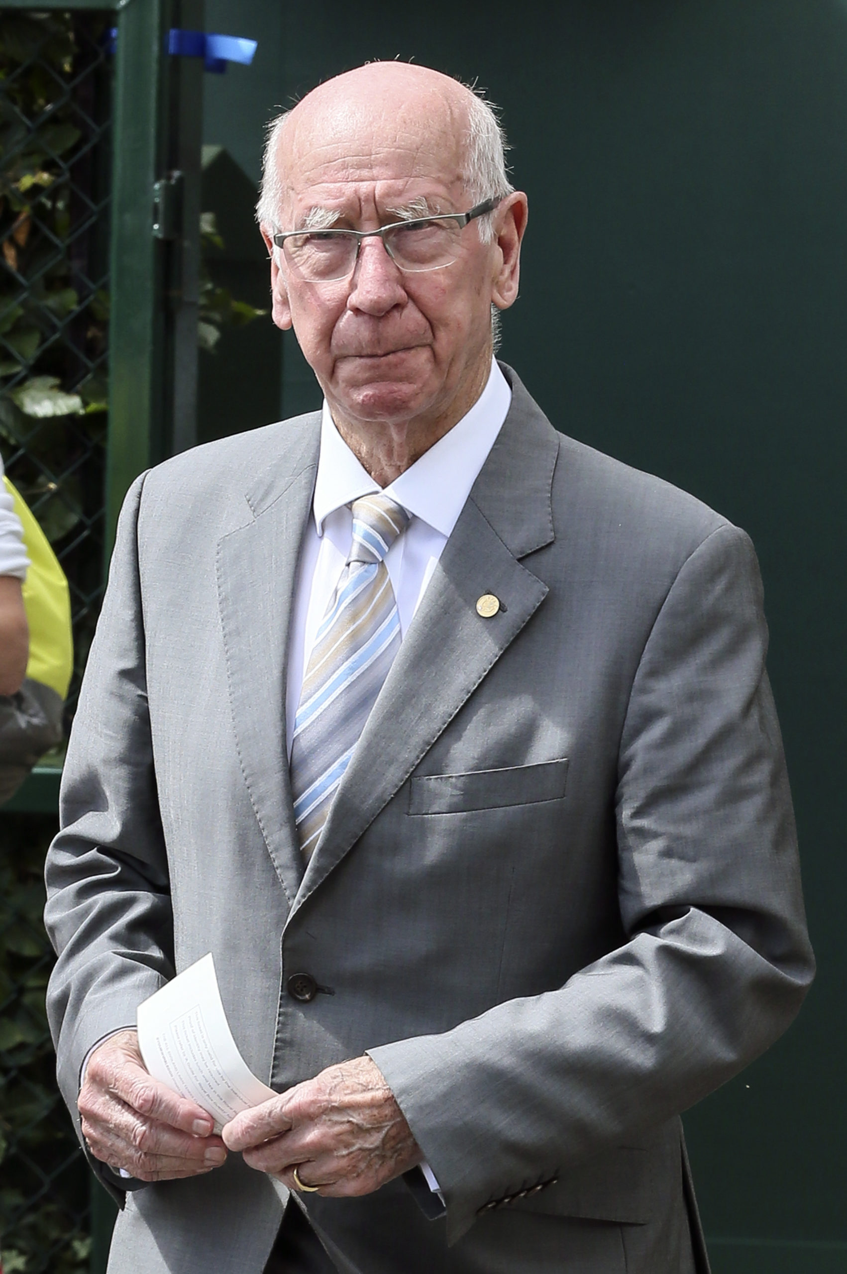Bobby Charlton at Wimbledon