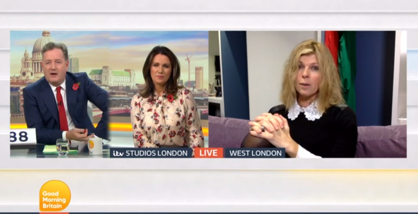 Kate Garraway on GMB