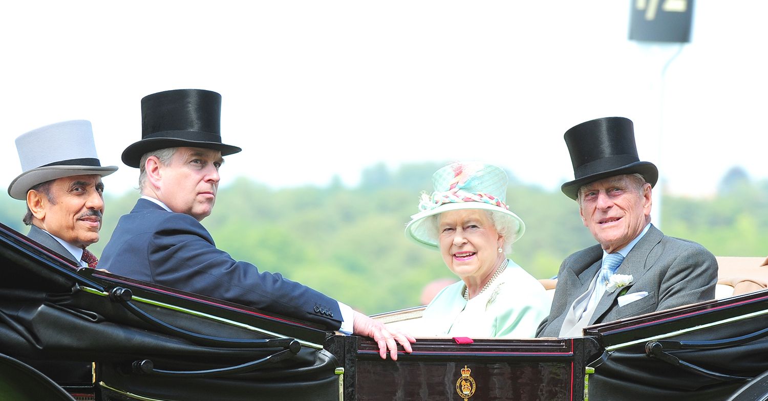 prince andrew and the royal family