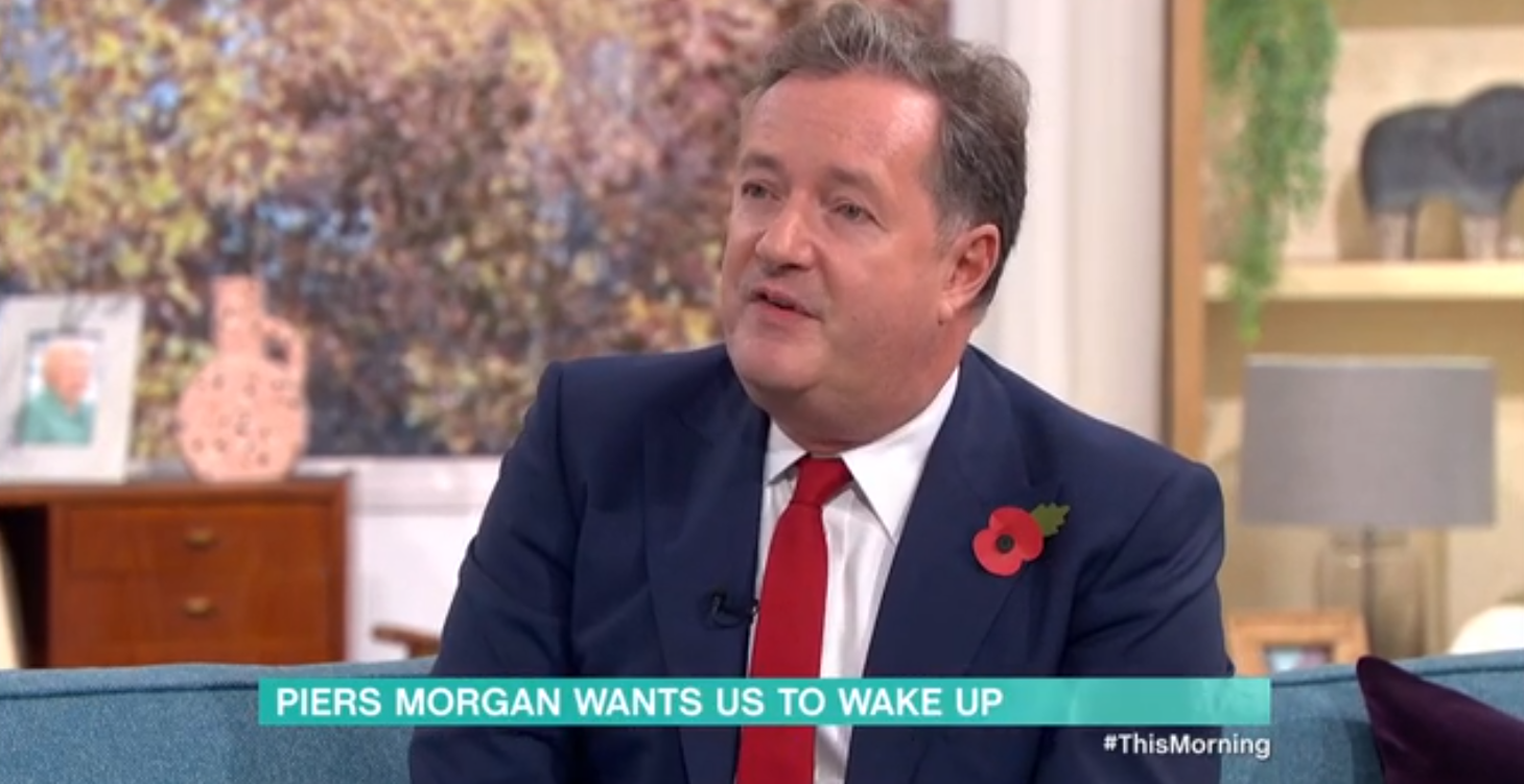 Piers Morgan on This Morning
