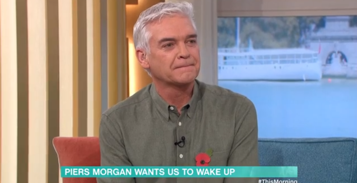 Phillip Schofield interviews Piers Morgan on This Morning