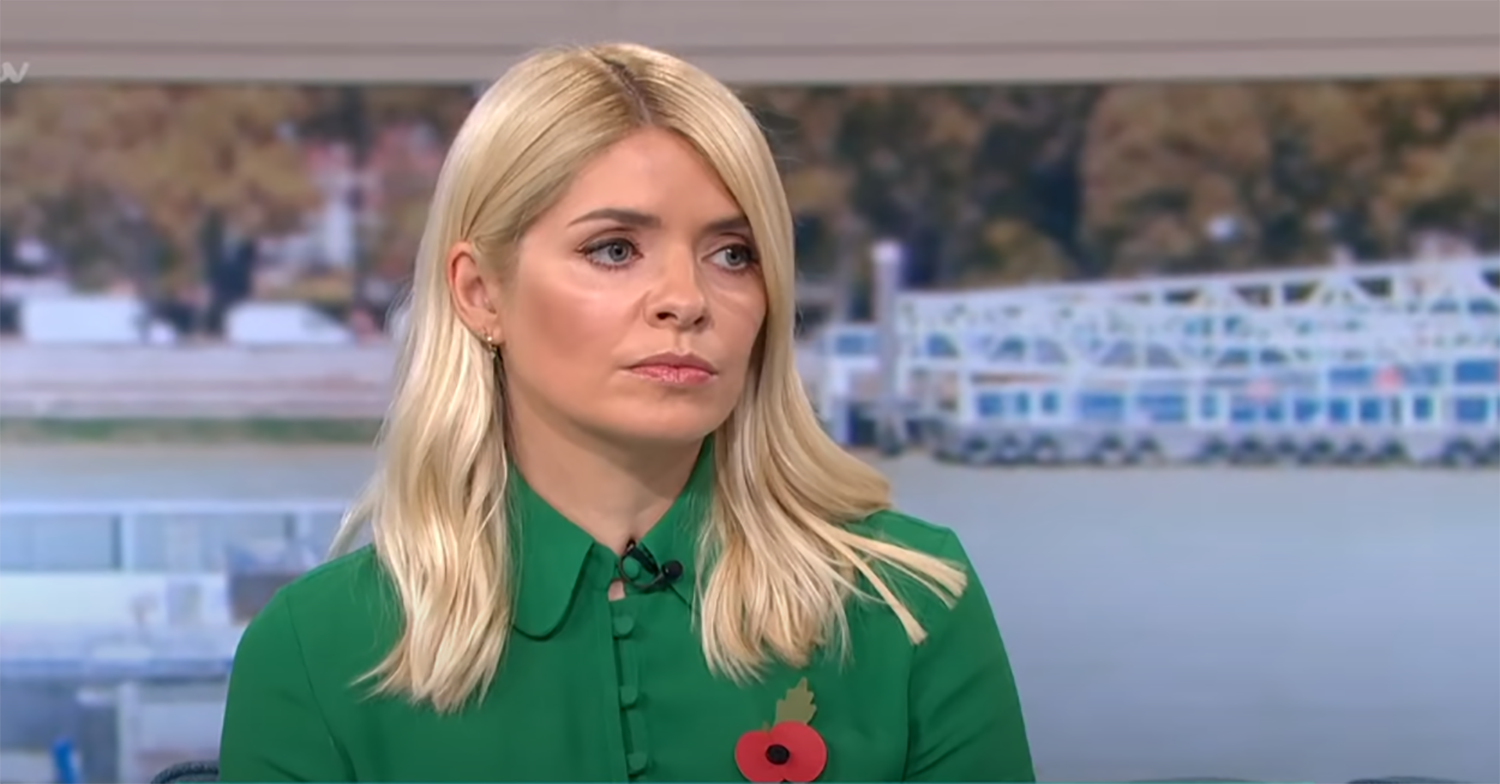 Holly Willoughby on This Morning