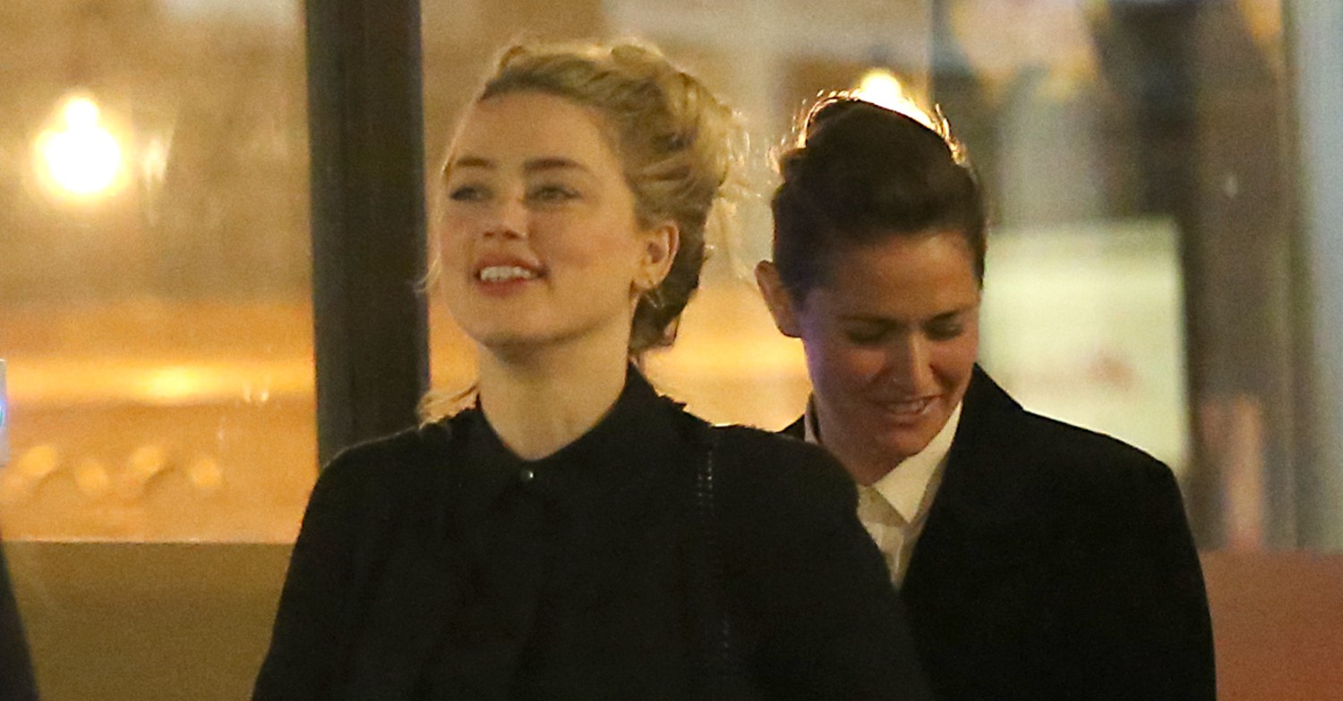 Amber Heard and partner Bianca