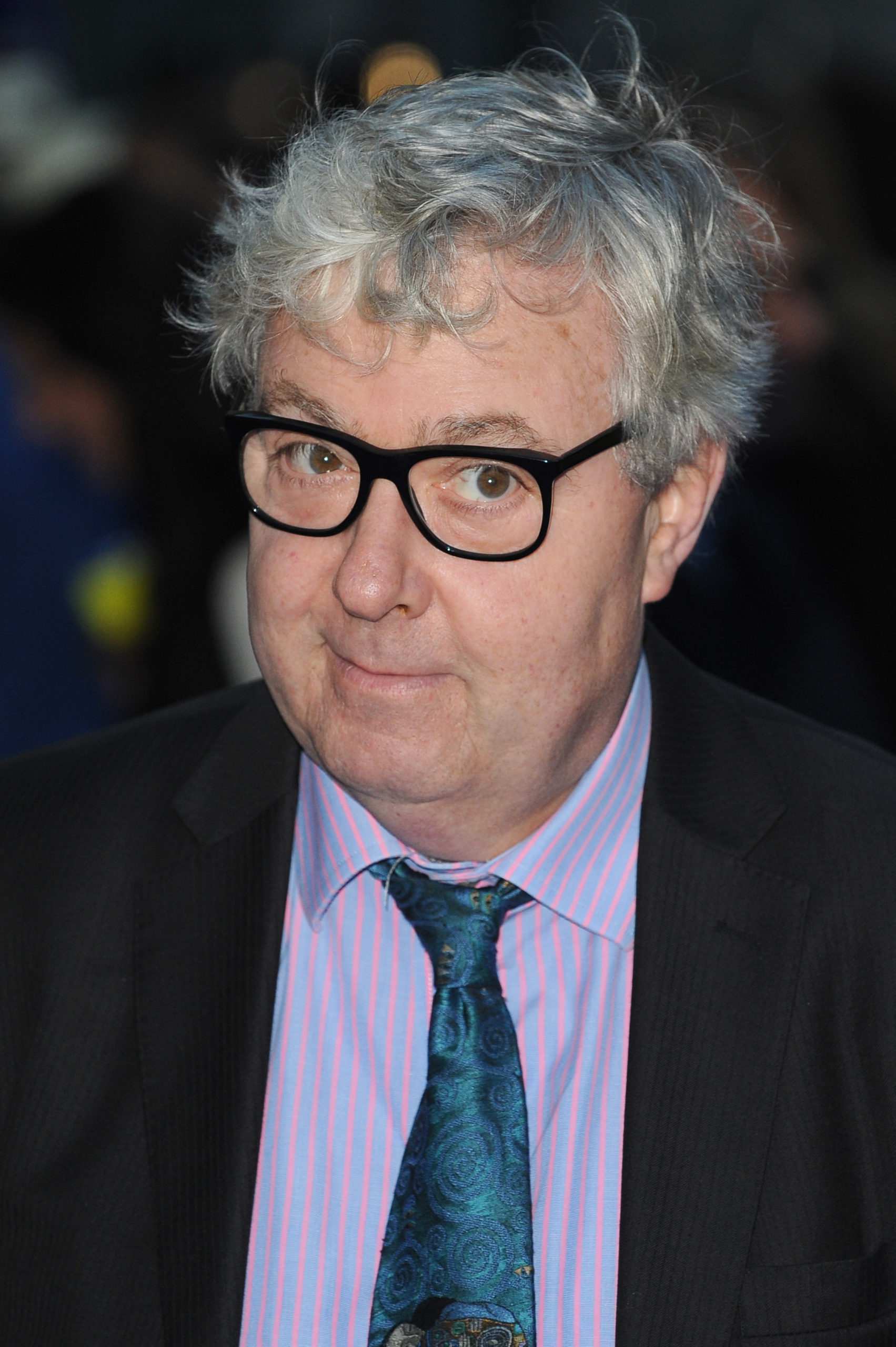 John Sessions wearing glasses