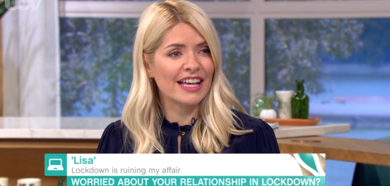 Holly Willoughby on This Morning