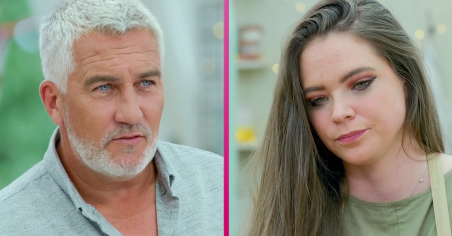GBBO Lottie and Paul Hollywood