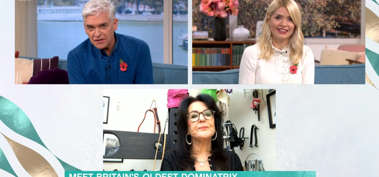 This Morning Britain's oldest dominatrix