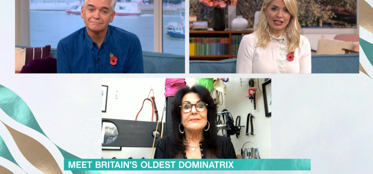 This Morning Britain's oldest dominatrix