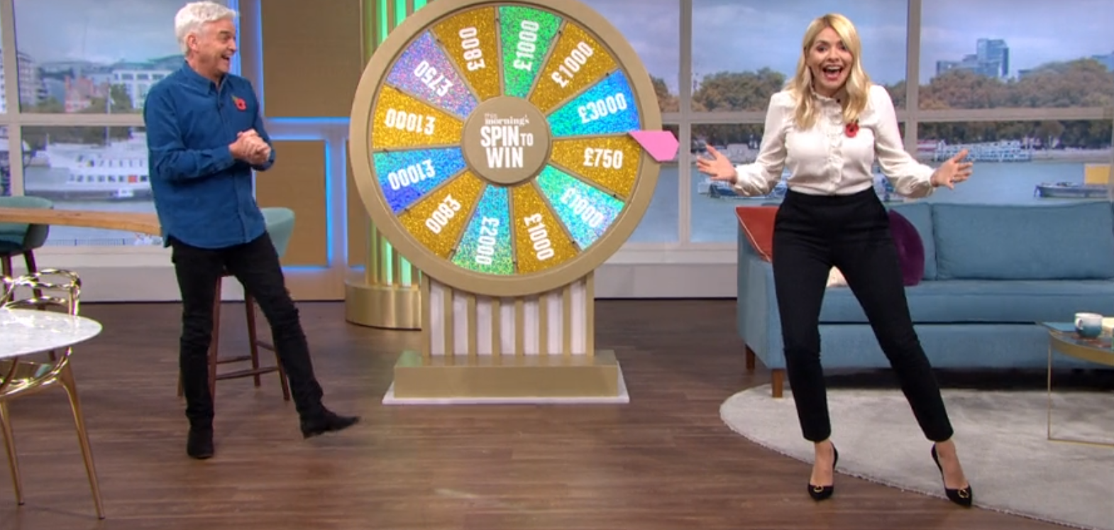 Phillip and Holly on This Morning