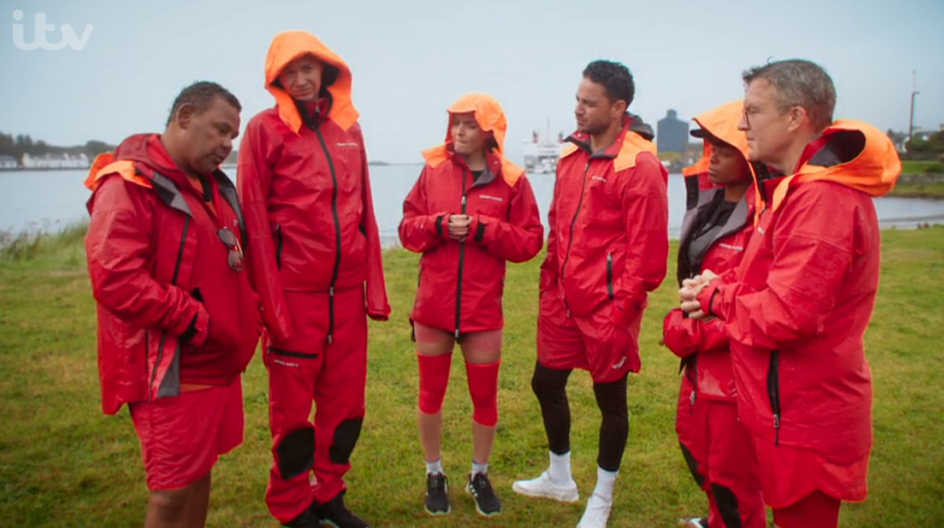 The red team on Don't Rock The Boat