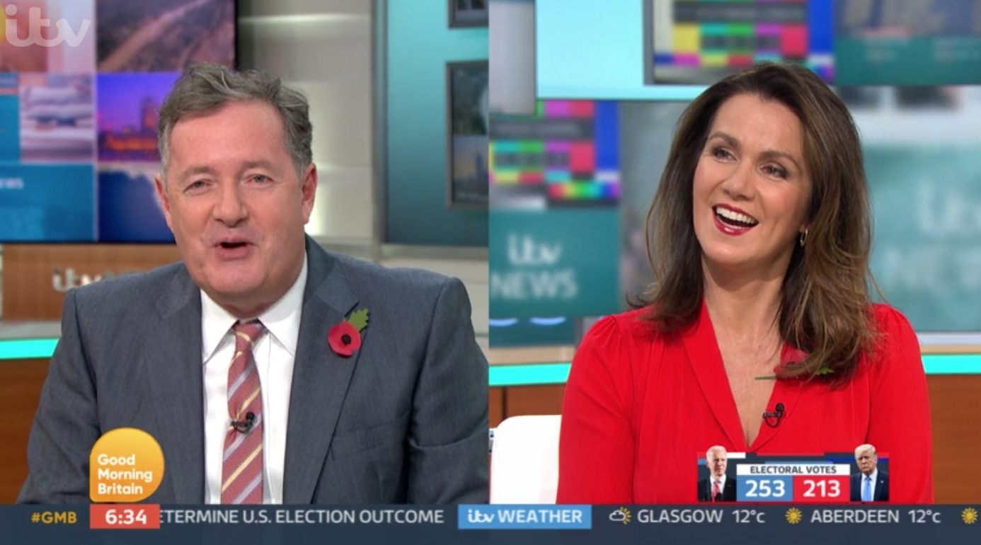 Piers splits up Phillip Schofield and Holly Willoughby