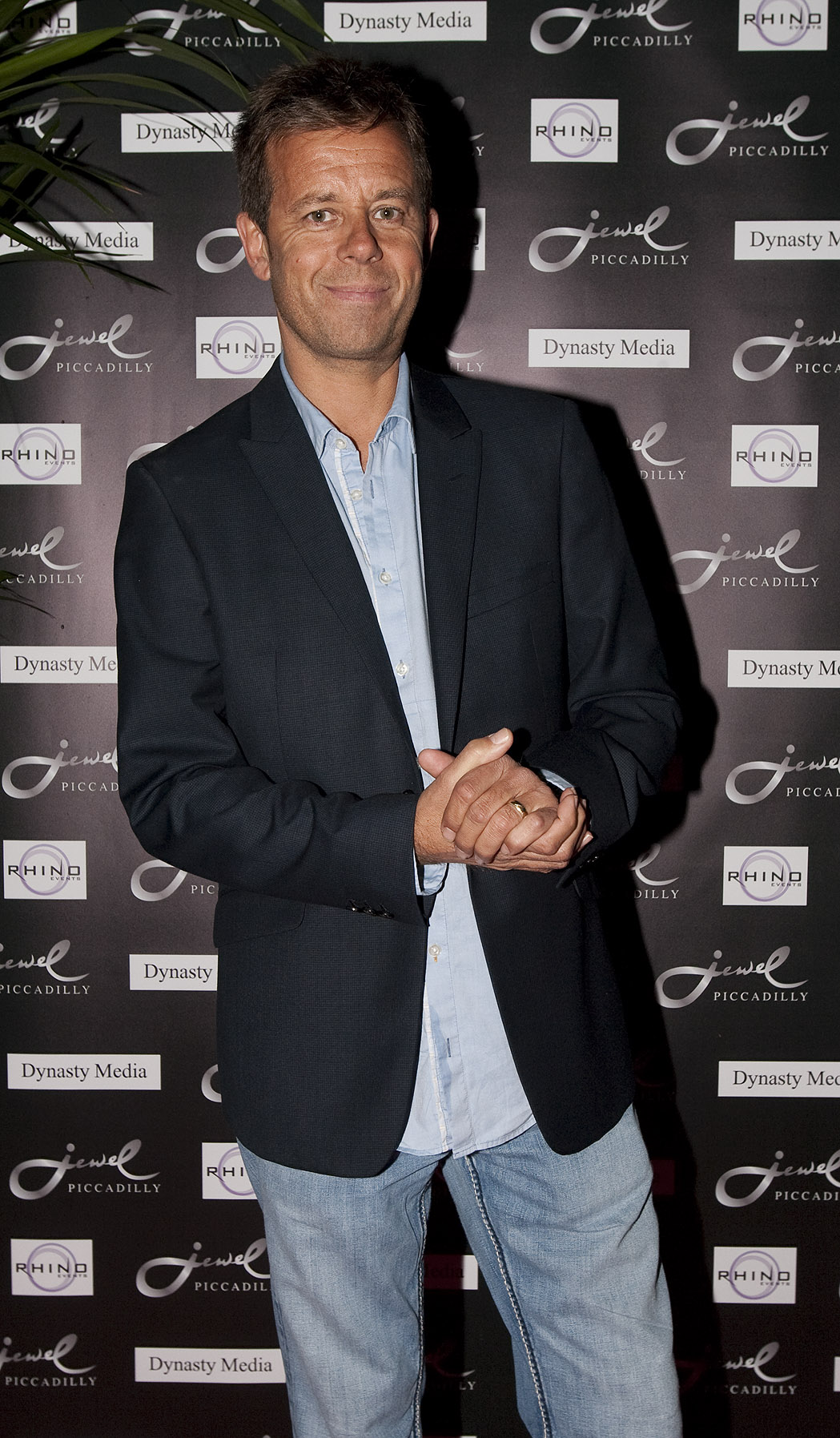 DJ Pat Sharp on the red carpet