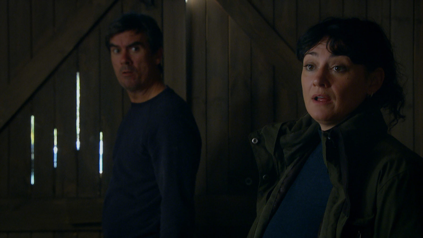 Moira begs Cain to forgive her in Emmerdale 