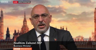 Nadhim Zahawi (Credit: BBC iPlayer)