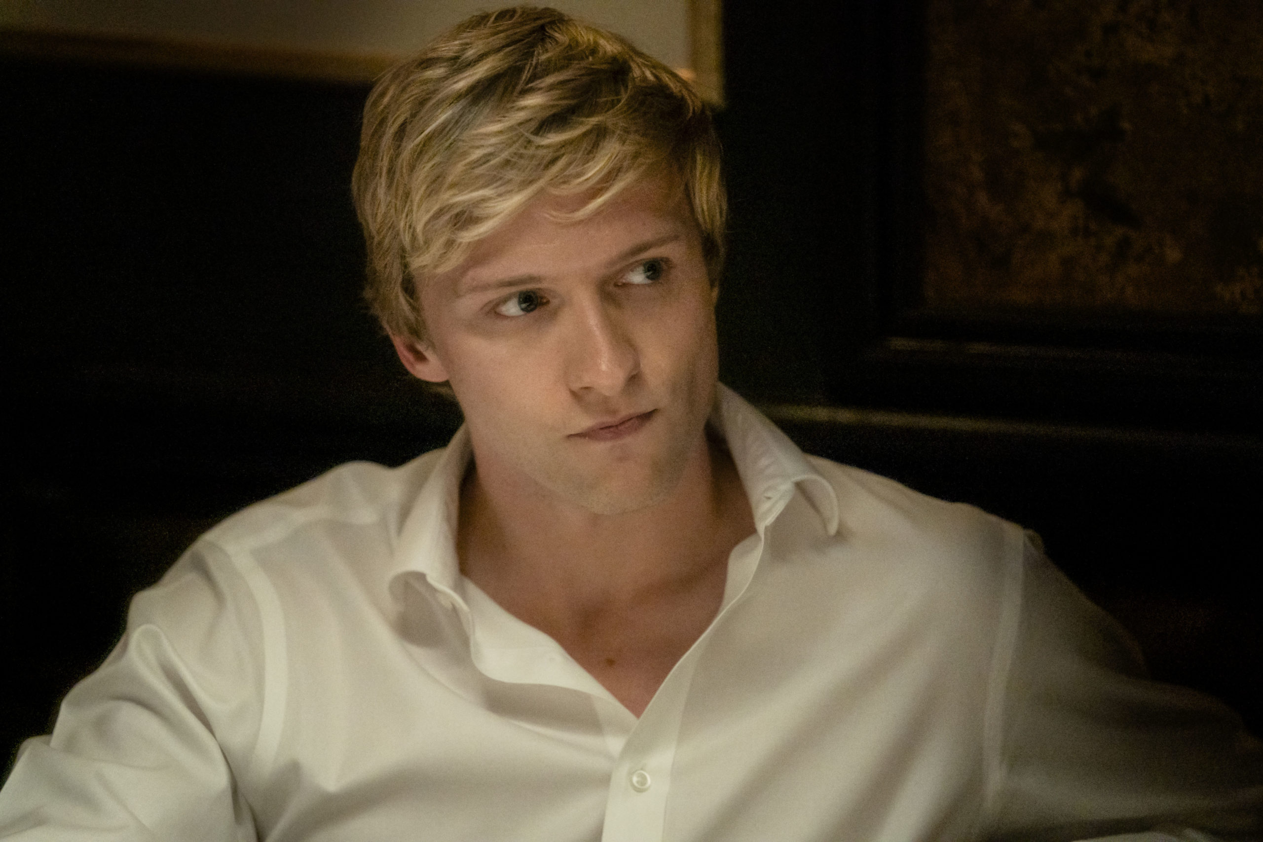 Will Tudor plays Theo Tuck in Industry on BBC Two