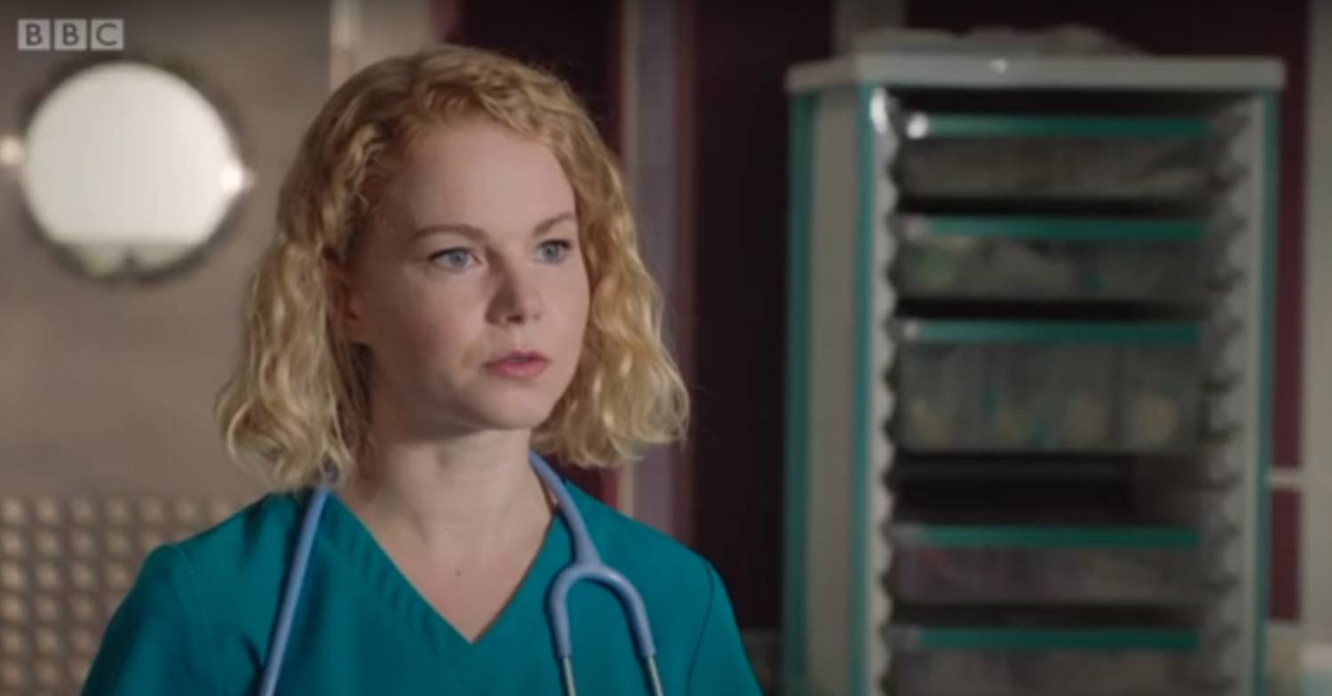 Chloe Godard on Holby City