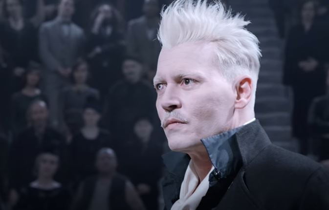 Johnny Depp as Grindelwald