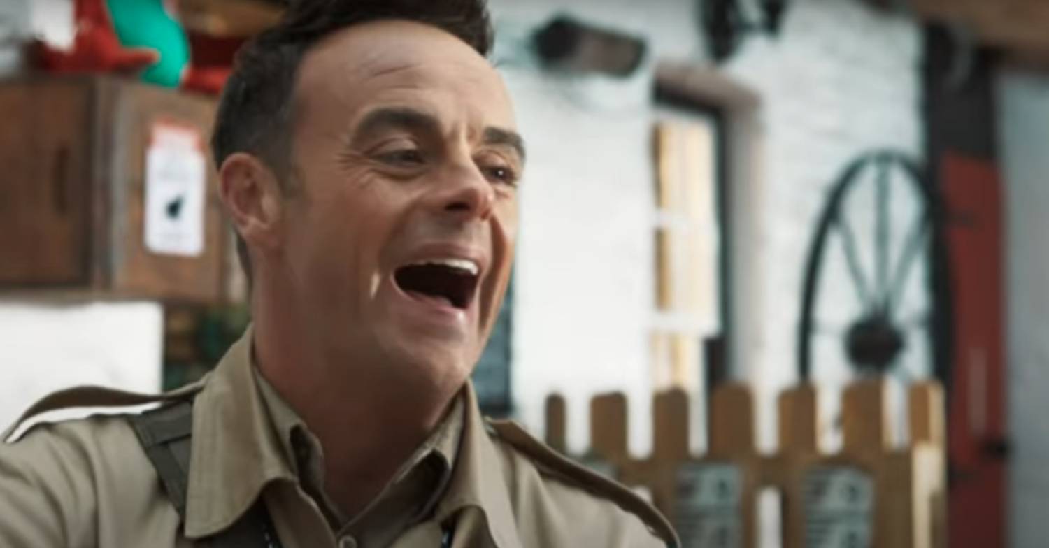 Ant McPartlin has a laugh