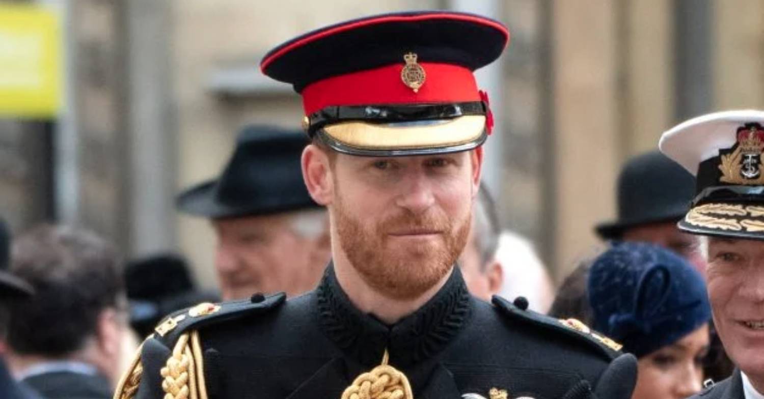 Prince Harry in uniform