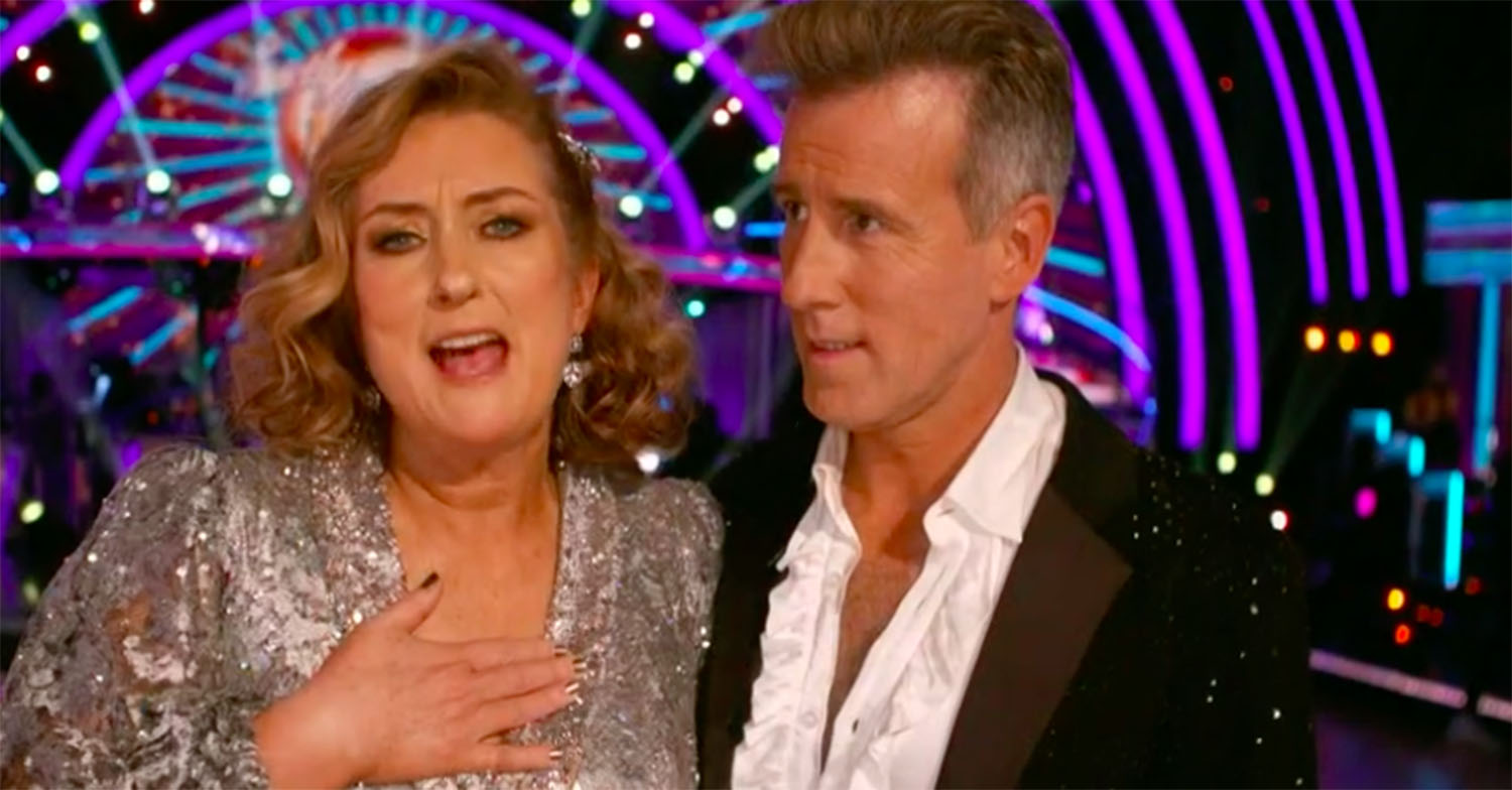 anton du beke on strictly with jacqui smith