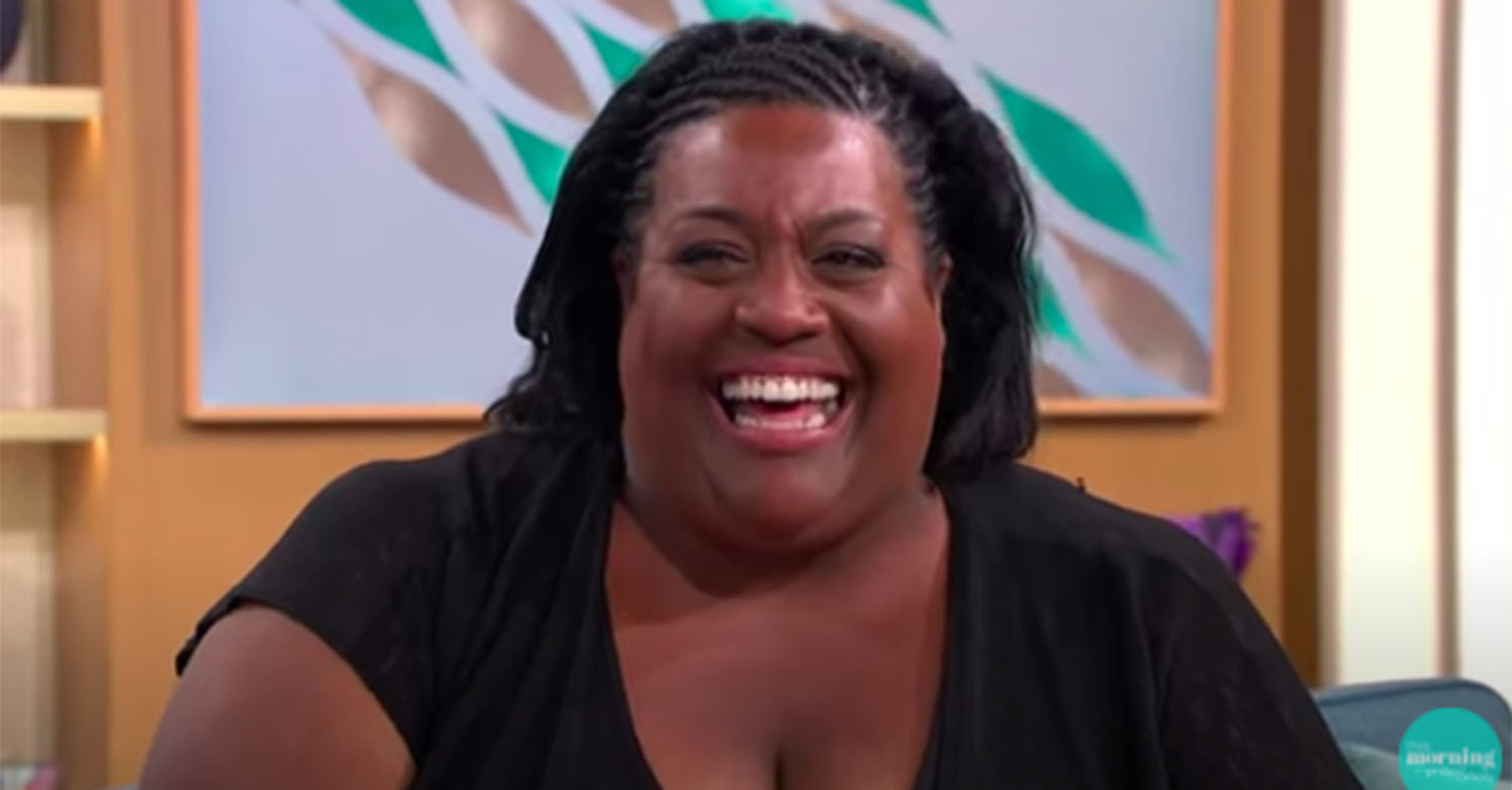 alison hammond on the this morning sofa