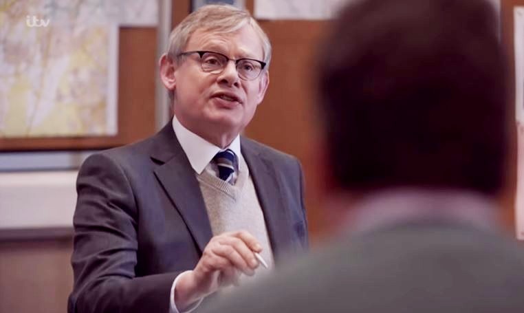 Martin Clunes as DCI Colin Sutton in Manhunt