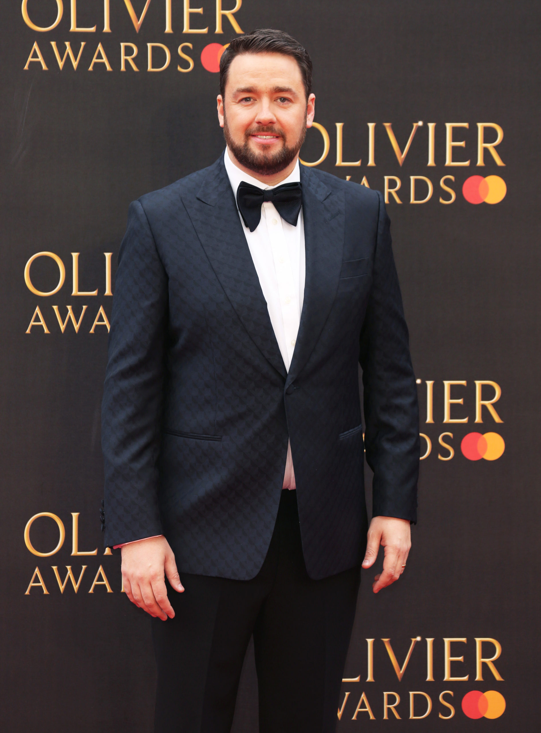Jason Manford on the red carpet