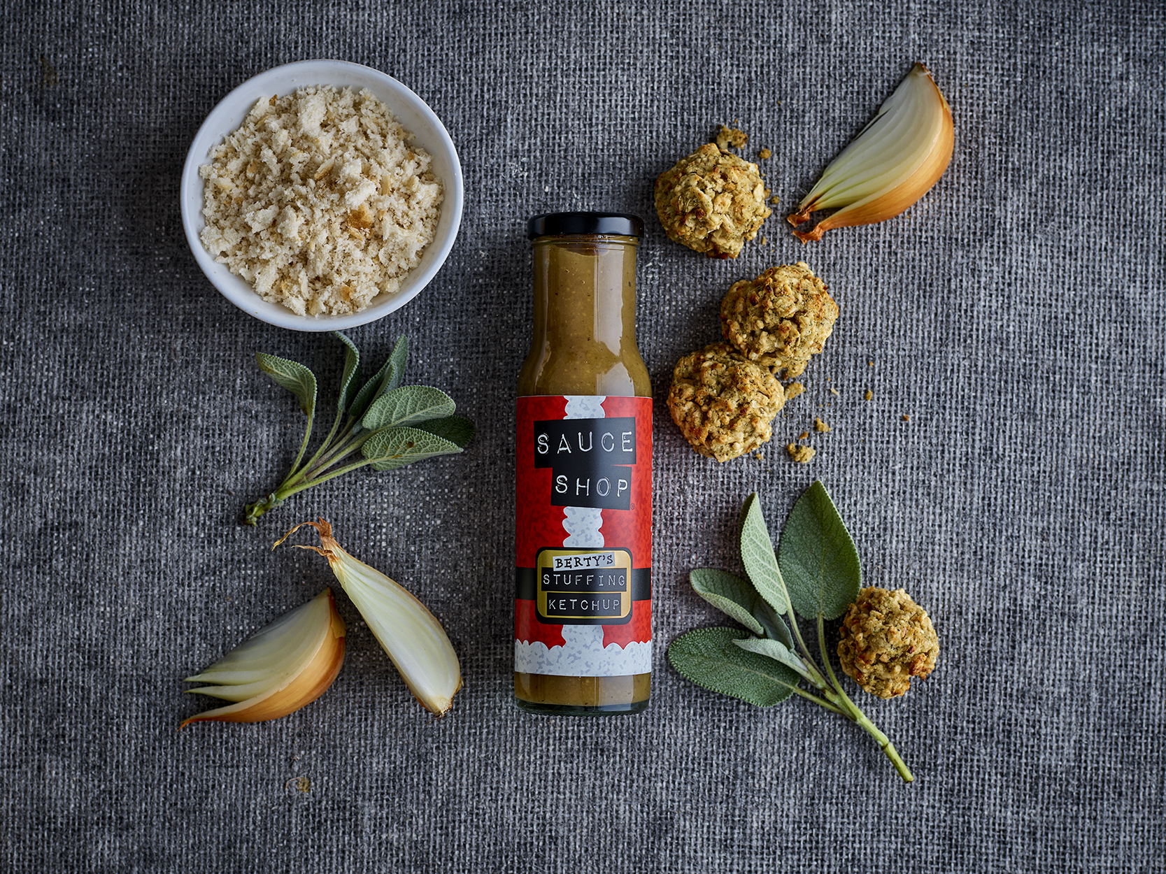 Ingredients for stuffing ketchup